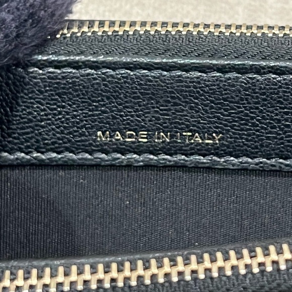 CHANEL MADMOISELLE VINTAGE CHEVRON DOUBLE ZIP PHONE HOLDER/CROSSBODY BAG - Picture 10 of 14